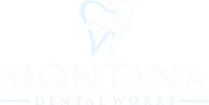 Montana Dental Works logo in white